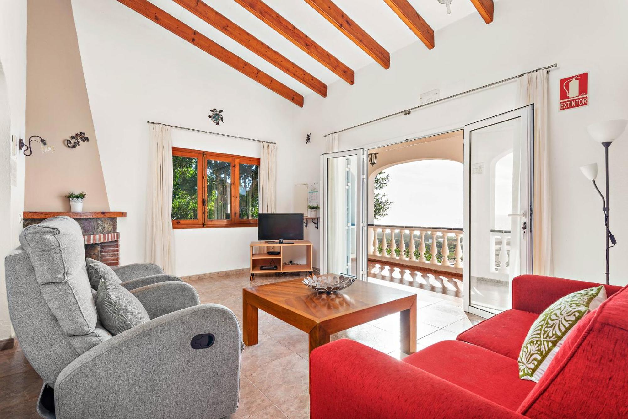 Villa Los Pinos Son Bou Exteriör bild
