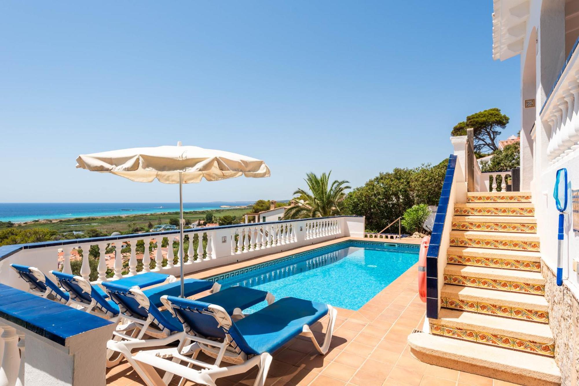 Villa Los Pinos Son Bou Exteriör bild